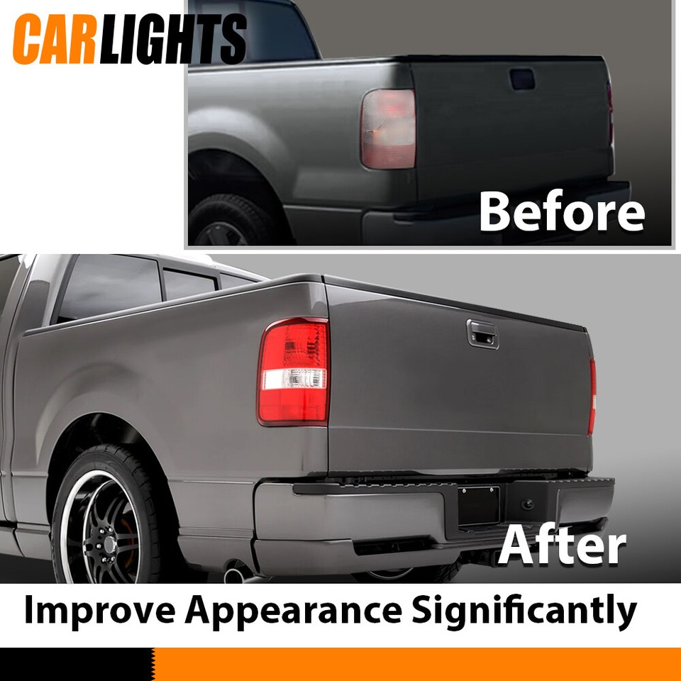 CNNELL Tail Light Assembly Driver Side W/o Bulbs & Wiring - Foto 7