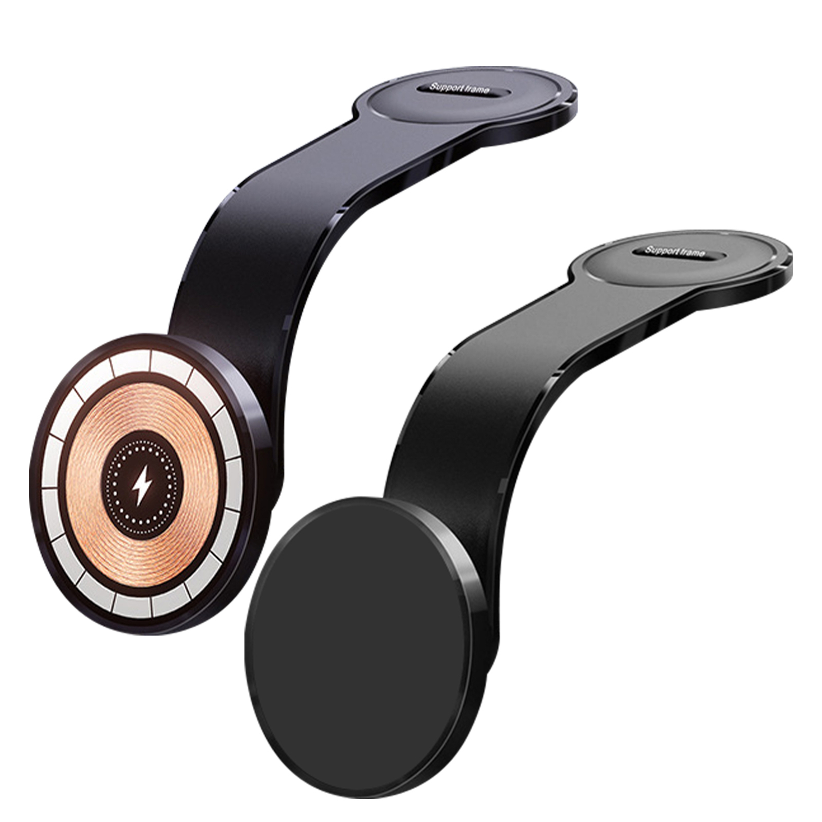 Strong Magnetic Car Phone Mount with Wireless Charging-image