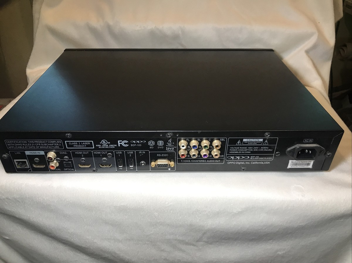 Oppo BDP-103 3D Blu-ray Player Remote - WORKS! | eBay