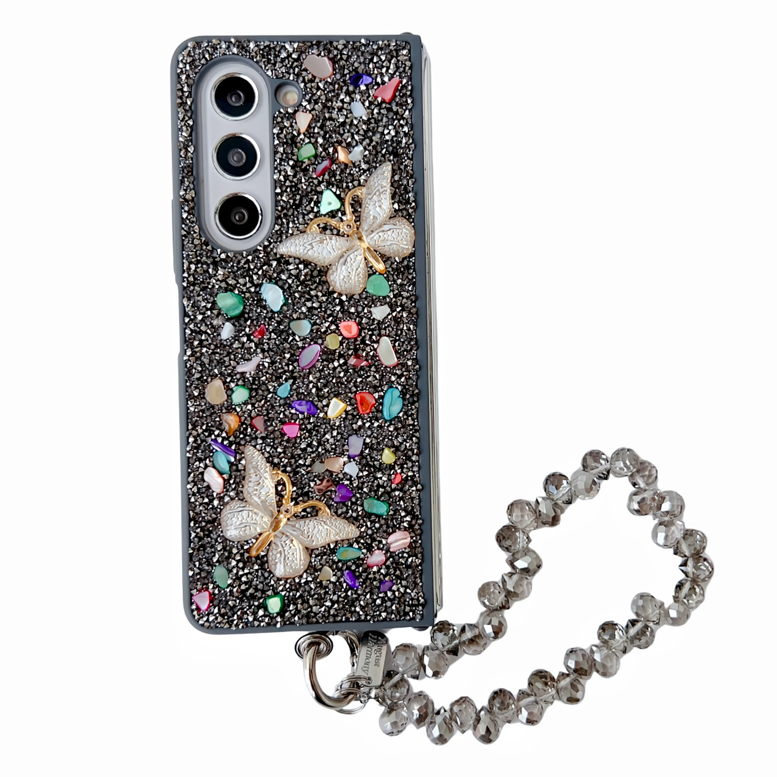 For Samsung Galaxy Z Fold 8 7 6 5 4 3 Women Bling Sparkly Luxury