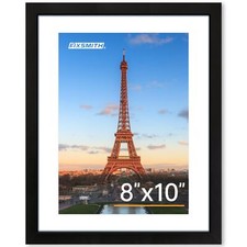 8x10 Picture Frame 1 Pack, Photo Frame with HD Plexiglass