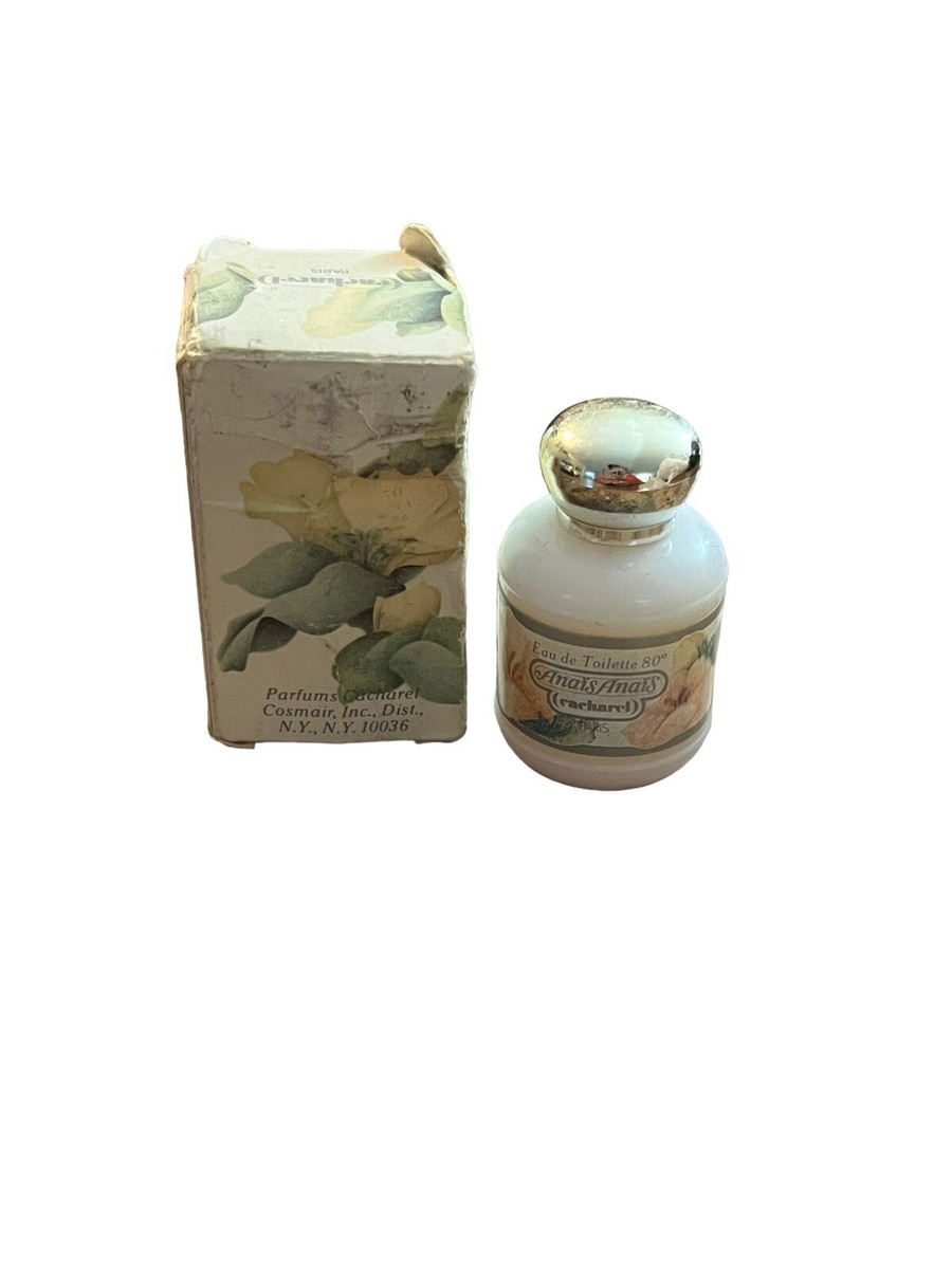 Vintage Miniature Anais Anais Cacharel Perfume 7ml Purse Splash Bottle  Parfum