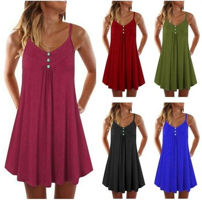 plus size red sundress