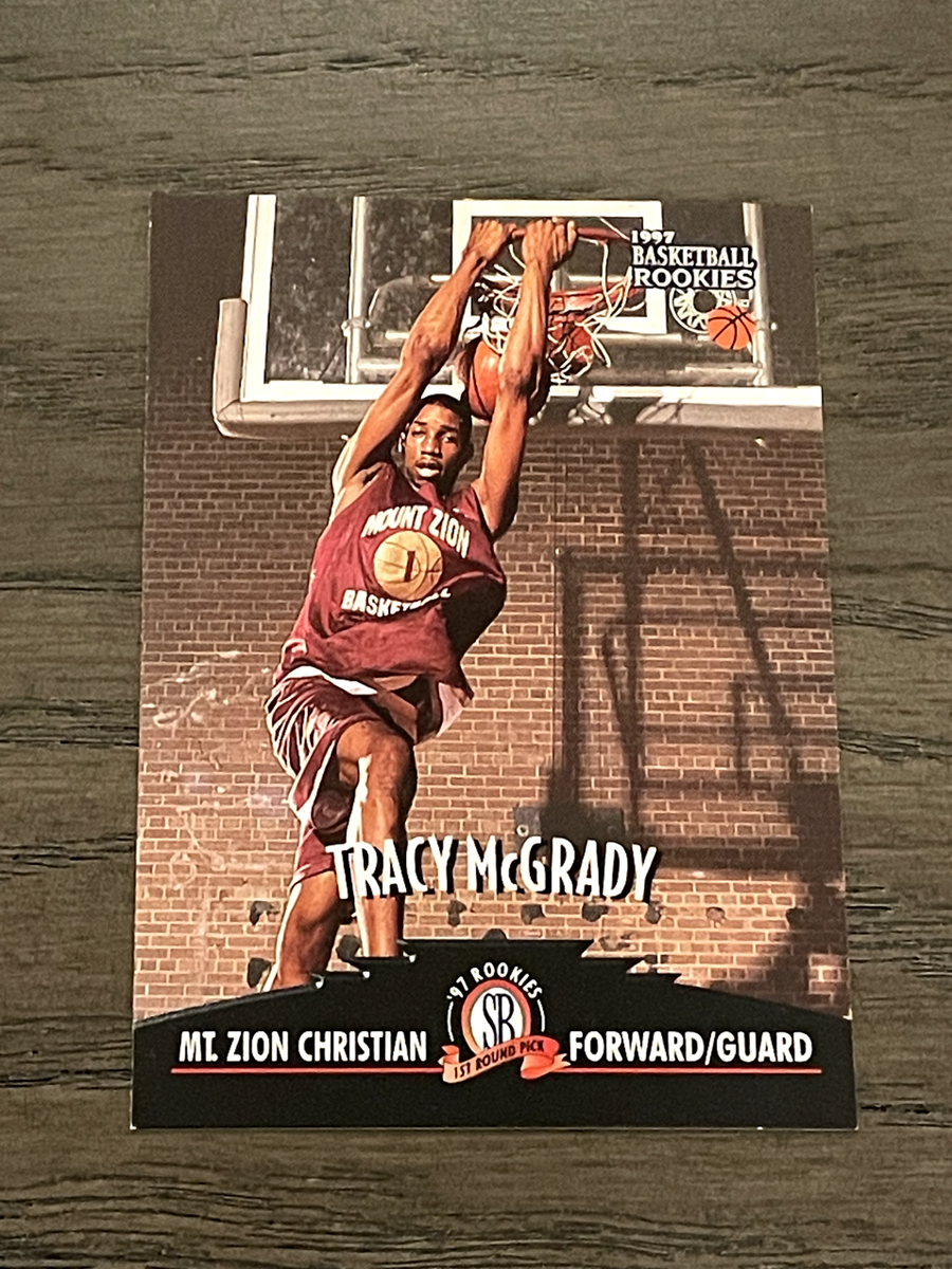 1997 Basketball Rookies Tracy McGrady #48 Mount Zion Christian
