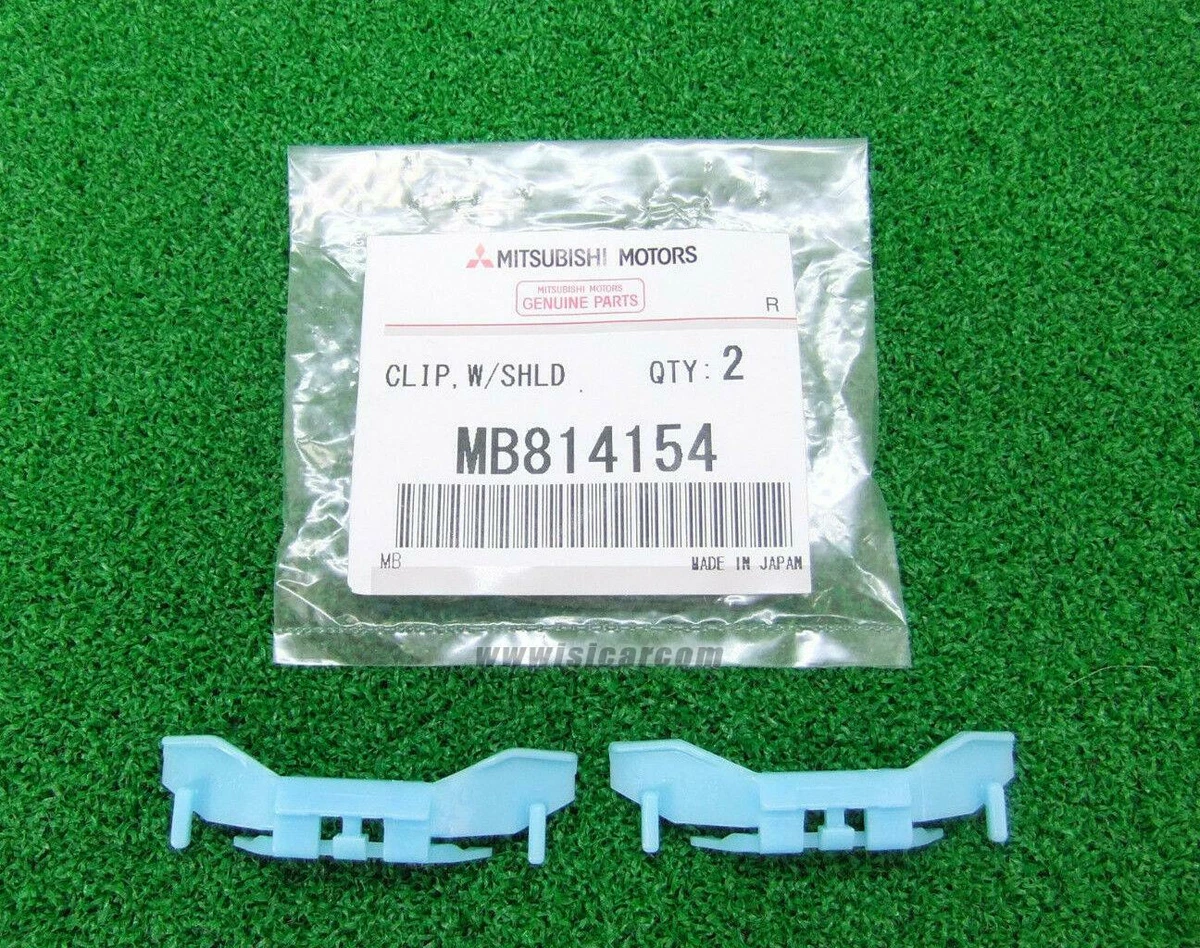 MITSUBISHI LANCER EVO 4 CN9A CLIP, DRIP MOULDING BLUE SET X2 PCS 