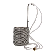 NY Brew Supply 50' Stainless Steel Wort Chiller - Homebrew Immersion Chiller