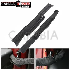 2X Door Limiting Check Straps Wire Protecting Harness for Jeep Wrangler JK JL JT
