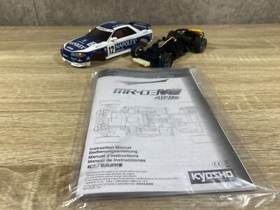 Used Very Rare Kyosho MINI-Z Racer NAPOLEX SKYLINE GT-R Body&MR