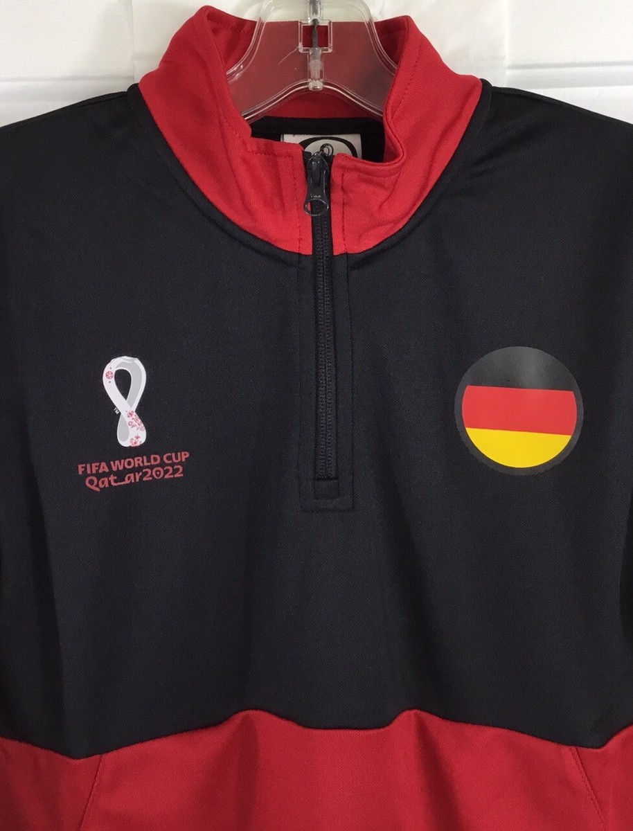 FIFA World Cup Germany National Team 1/4 Zip Sweatshirt Youth M 10