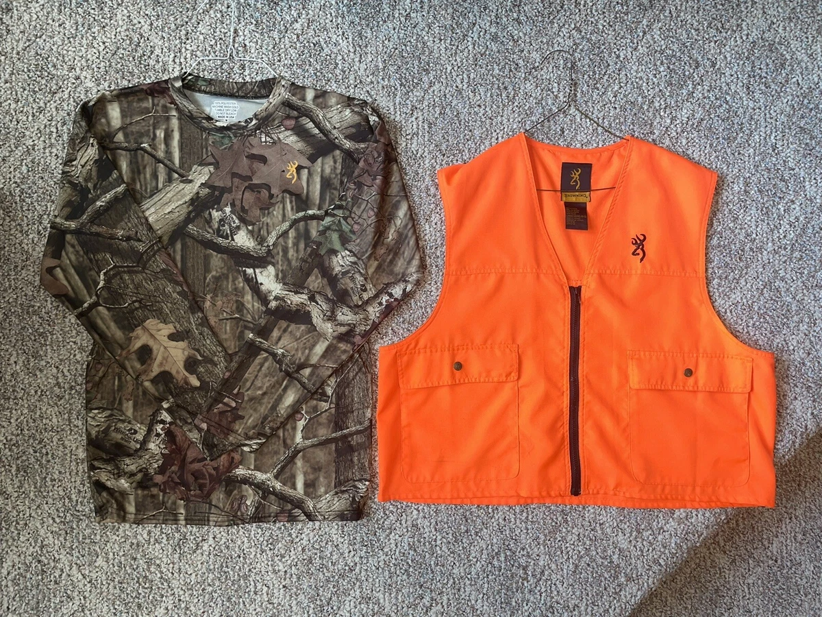Browning store orange vest