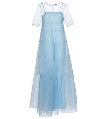 STAUD, Hyacinth Dress in French Blue, Size Large STAUD, Hyacinth Dress in French Blue, Size Large