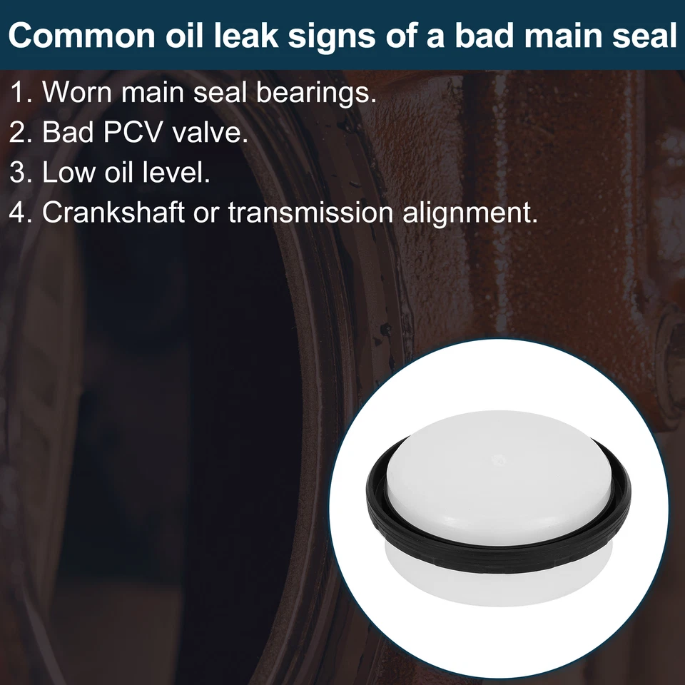 Rear Crankshaft Oil Seal for Hummer H3 for GMC Canyon No.89018205 Main Seal - Изображение 3 из 4