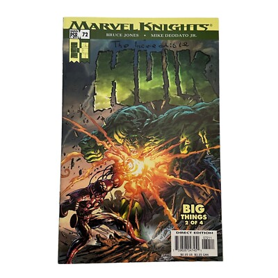 Incredible Hulk #72 Marvel Knights Marvel Comics 2004