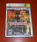 Return to Castle Wolfenstein Tides of War (Microsoft Xbox, 2003)-Complete