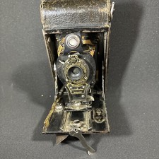 Vintage Eastman Kodak Co. No. 2 Folding Autographs Brownie Model B Camera Black