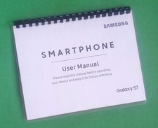 Owners Manual for Samsung Galaxy S7 For T-Mobile 196 Pages W/Clear Covers