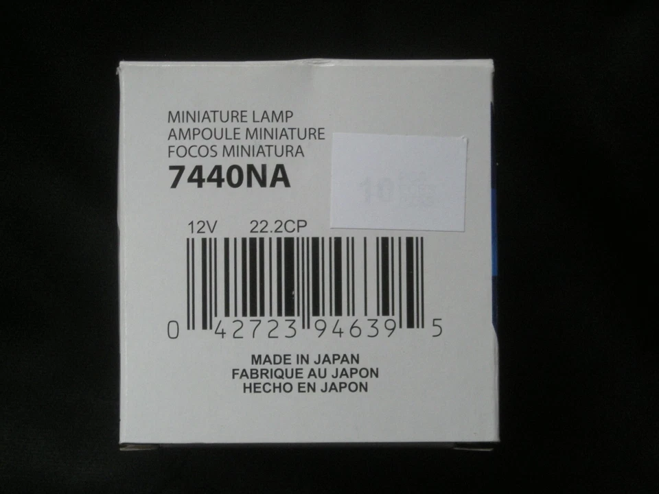 Wagner 7440NA Lighting - Exterior - AMBER   Turn Signal Light, Rear, Front - Image 2 of 3