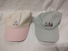 Sail HAT Pink /Grey Sterling Sport Strapback Hat Cap *NWT 2x