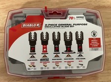 NEW Diablo 5-piece General Purpose Oscillating Blade Set