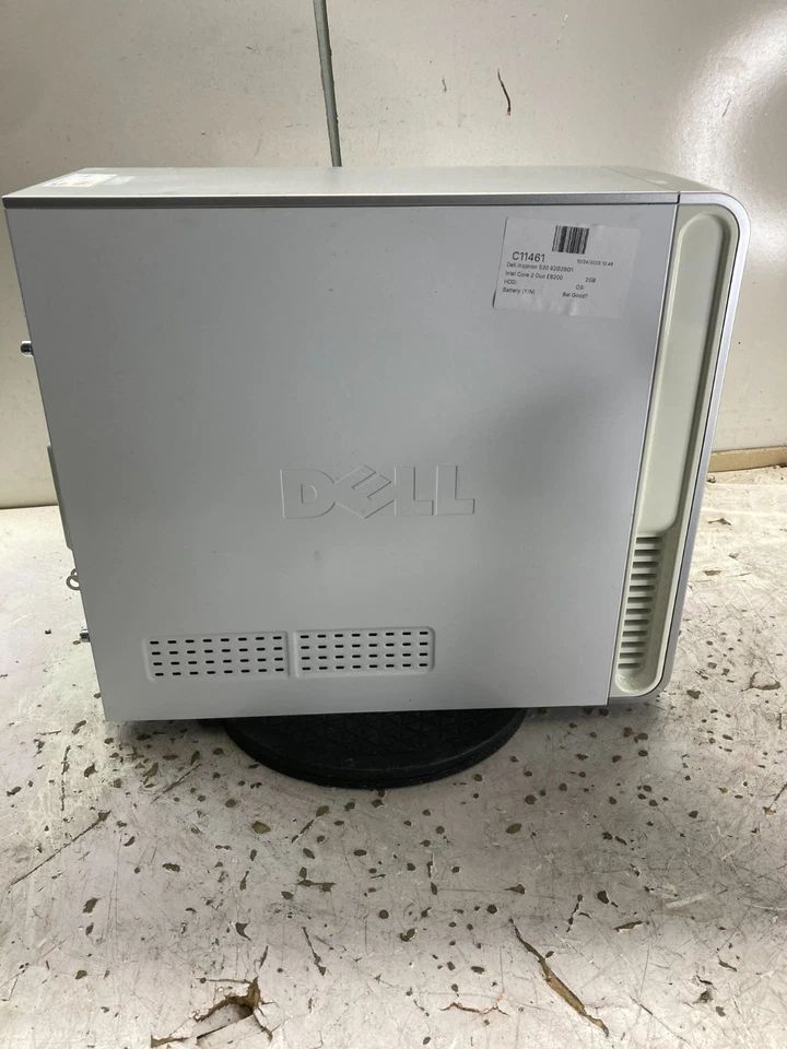 Dell Inspiron 530 Intel Core 2 Duo E8200 2.66GHz 2GB 500GB HDD Windows XP - Image 2 of 4