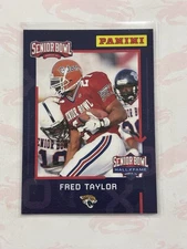RARE 2021 Panini Senior Bowl Hall of Fame FRED TAYLOR Promo Card • Jaguars