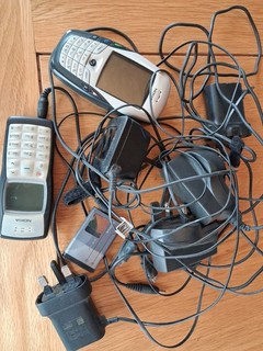 Job Lot Nokia Mobile Phone x 2 Chargers x 5 bundle for spares / repair UK post