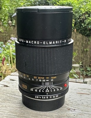 Leica APO-MACRO-ELMARIT-R 100mm f/2.8 SLR Lens 11352