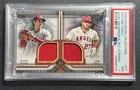 SHOHEI OHTANI MIKE TROUT PSA 7 2023 TOPPS MUSEUM COLL DUAL GU JERSEY COPPER 5/35