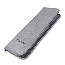 Mens Gift Tie Case for Travel Necktie Carrier Organizer Bag Storage Cufflinks...