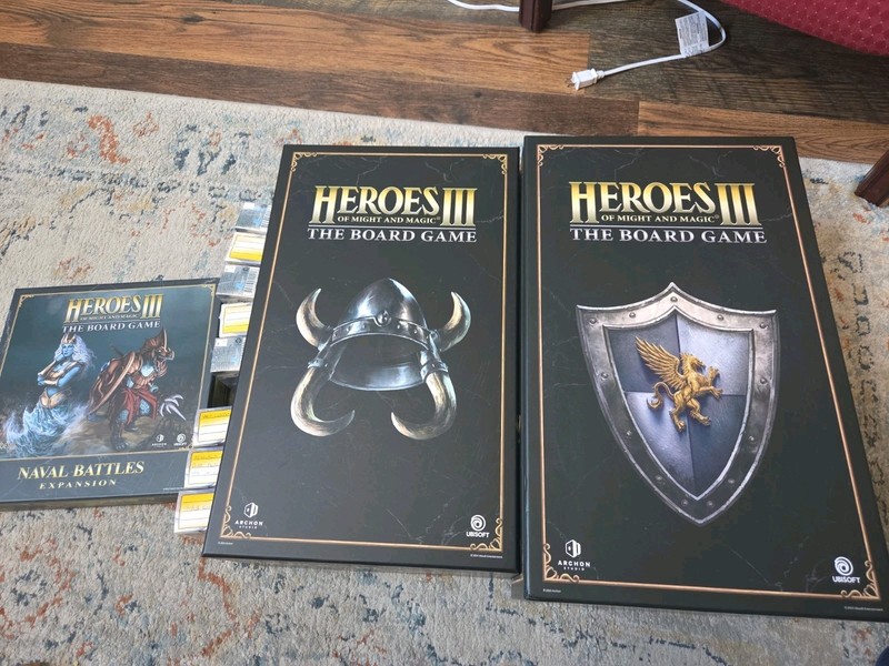 Heroes of Might And Magic 3 Boardgame  Shaded Collection Archon Studios 