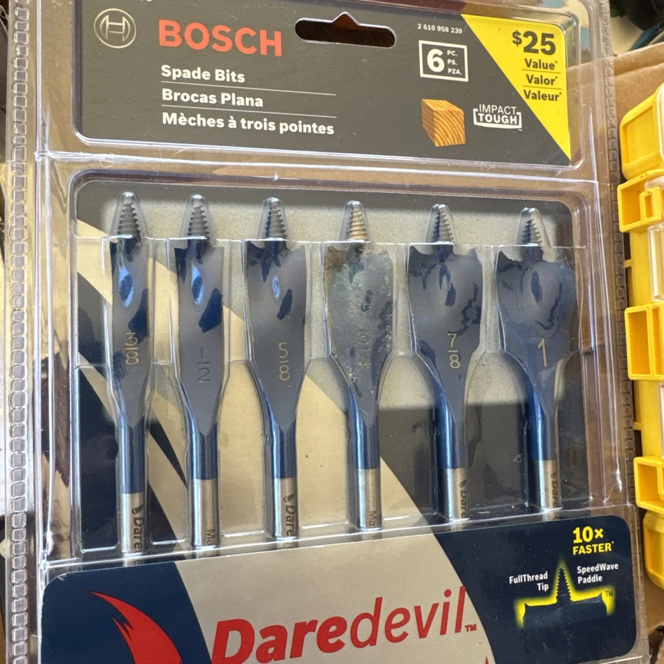 Bosch Daredevil Spade Bits Dewalt Bit Sets New - Image 2 of 3