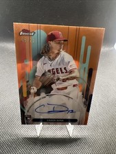 2025 Topps Finest Caden Dana Orange Refractor Auto RC /25 #FA-CD Angels