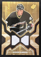 SHANE O'BRIEN 2006-07 SPx Rookie Card Jersey #155 RC #1529/1999 NHL Ducks. rookie card picture