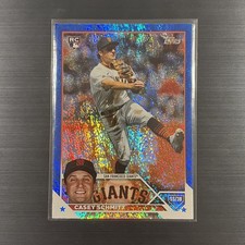 2023 Topps Update Series - Casey Schmitt #US133 Blue Foil /999 (RC)