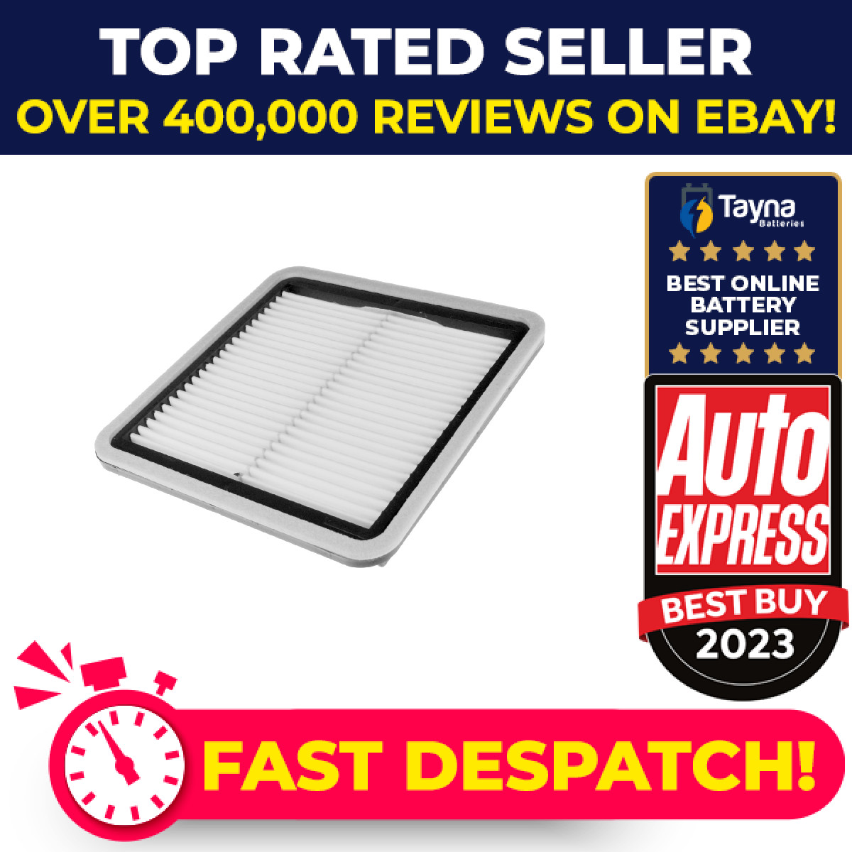 Air Filter fits SUBARU OUTBACK 2.5 3.0 3.6 2.0D 2003 on Blue Print 16546AA090