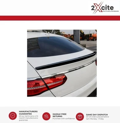 2XCITE Mercedes Benz GLE Class C292 2015-2019 Coupe Gloss Black Rear Boot Spoiler