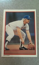 Bob Horner Atlanta Braves 1984 All Star #13 NON GLOSSY RARE Oddball WOW