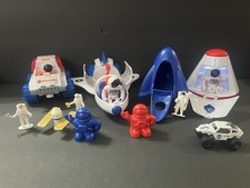 Space Toys Space Shuttle Rocket Ship Astronaut Figures Vehicles Set W/ Sound