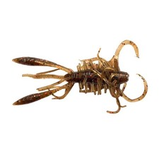 Imakatsu Worm Inch Hairy Hawg #S-508 Shrimp miso