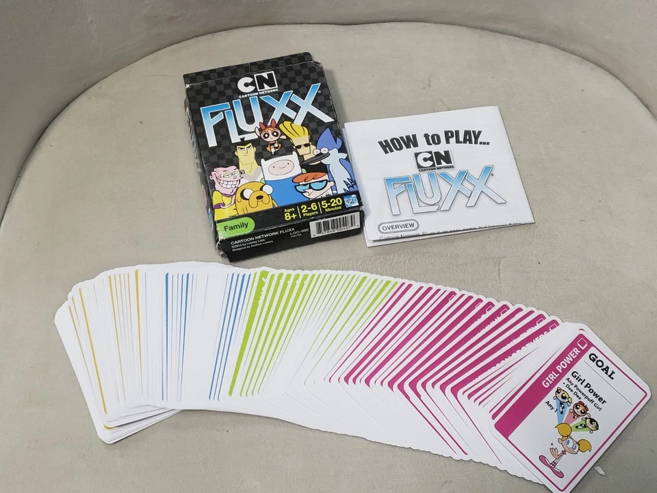 CARTOON NETWORK FLUXX Card Game - Looney Labs - 2014 - Image 2 of 4