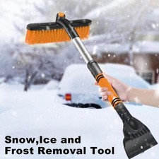 Car Cleaning Brush Ice Scraper Detachable Snow Shovel Brush Dust Remove Brush Au