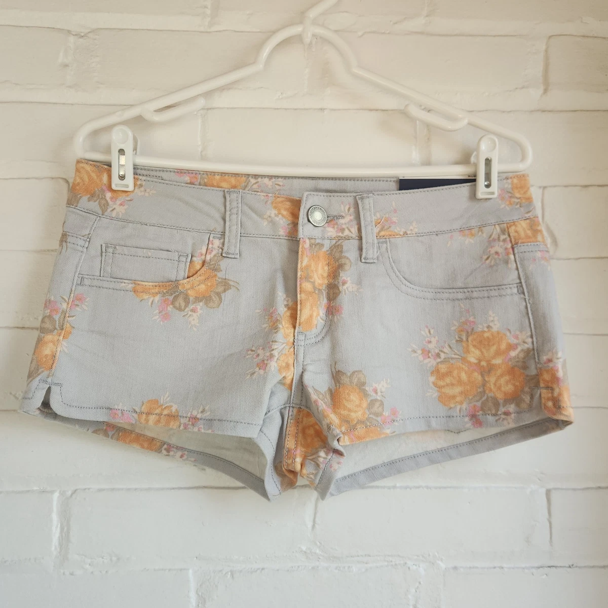 Short Coupé Femme American Eagle Outfitters Taille S, Multi-coloris, 100% Viscose