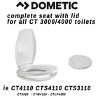 RV Dometic toilet SEAT & lid complete CTS3110 & CTS4110 spare 2426011199 caravan