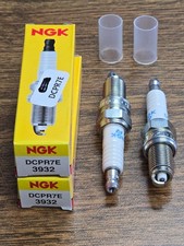 2 New OEM Genuine NGK spark plug  DCPR7E  3932