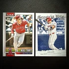 2026 Topps Series 1 Mike Trout Los Angeles Angels Base/Greatest Hits 2 Card Lot