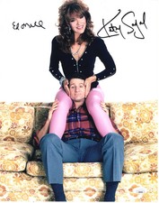 Ed O'Neill & Katey Sagal signed 11x14 Photo Al Bundy Married with Children JSA