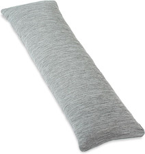Cooling Memory Foam Body Pillow for Side Sleepers - 20x54 Inch Grey