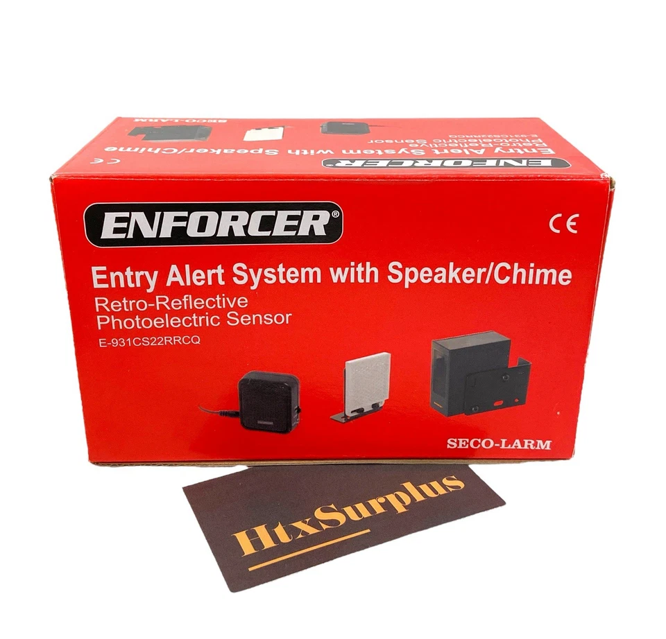 🌟Sensor de sistema de alerta de entrada de puerta con timbre Seco-Larm Enforcer E-931CS22RRCQ Foto 4 de 4