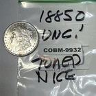 1885-O UNC Morgan Dollar Toned COBM-9932