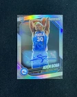 2024-25 Panini Prizm Black Silver #196 Adem Bona RC Rookie Auto 76ers CP71